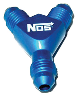 NOS Fitting - Flared &#148;Y&#148; -4AN (use with extra bottle)