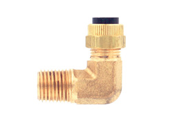 Air Shifter Fitting 90&#176; 1/4 NPT x 3/8 comp