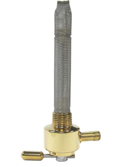 Single Outlet Reserve Round Valve-3/8" NPT-6000 Series-5/16" hose barb-Brass