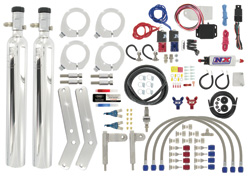 V-Rod Nitrous Kit with one 10oz. polished bottle