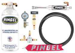 Super Air Kit 7/8" handlebar control - DOT bottle included