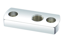 Adapter Plate - FemaleThread 1/4" NPT with 44mm (approx. 1-3/4") bolt pattern 