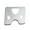 Lightweight Aluminum Dual Stud Backer Plate 1-1/4