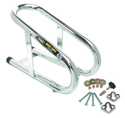 Removable Wheel Chock, 3-1/2" (includes mounting hardware)