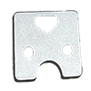 Lightweight Aluminum Dual Stud Backer Plate 1"